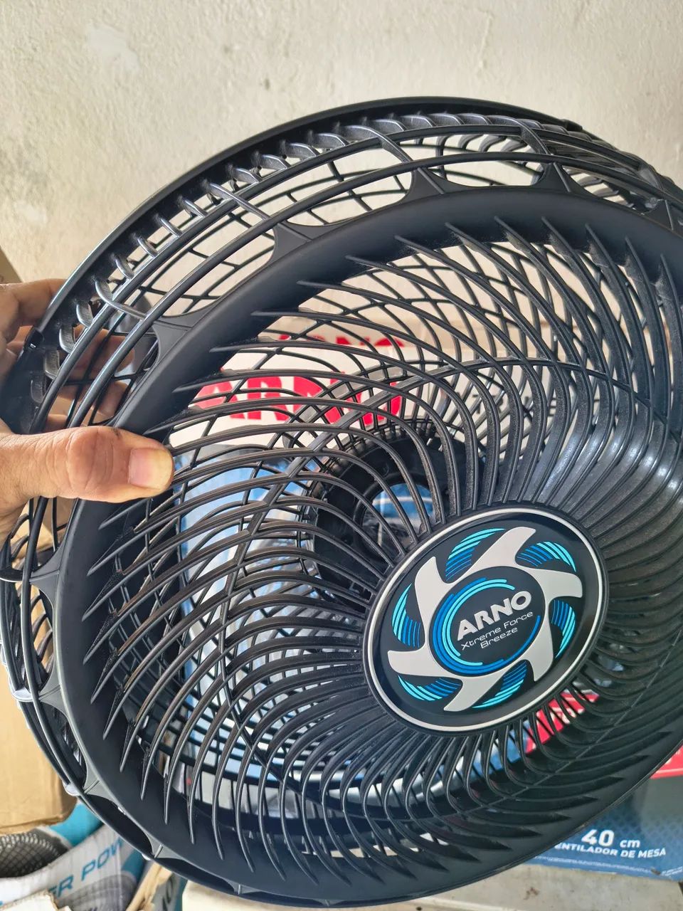 Grade do ventilador arno 