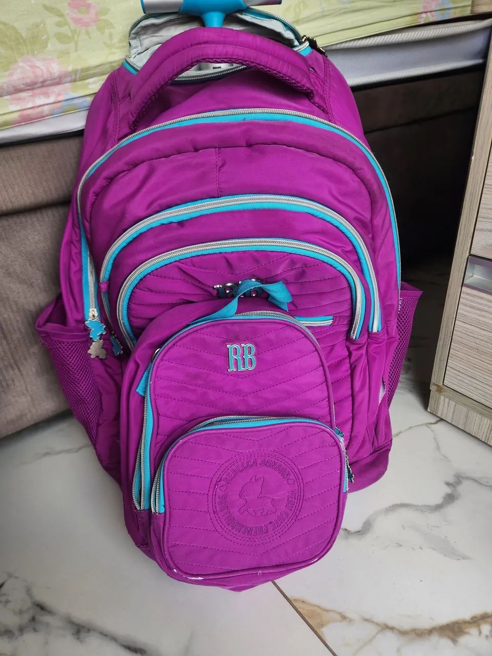 Mochila com rodinhas - Foto 3