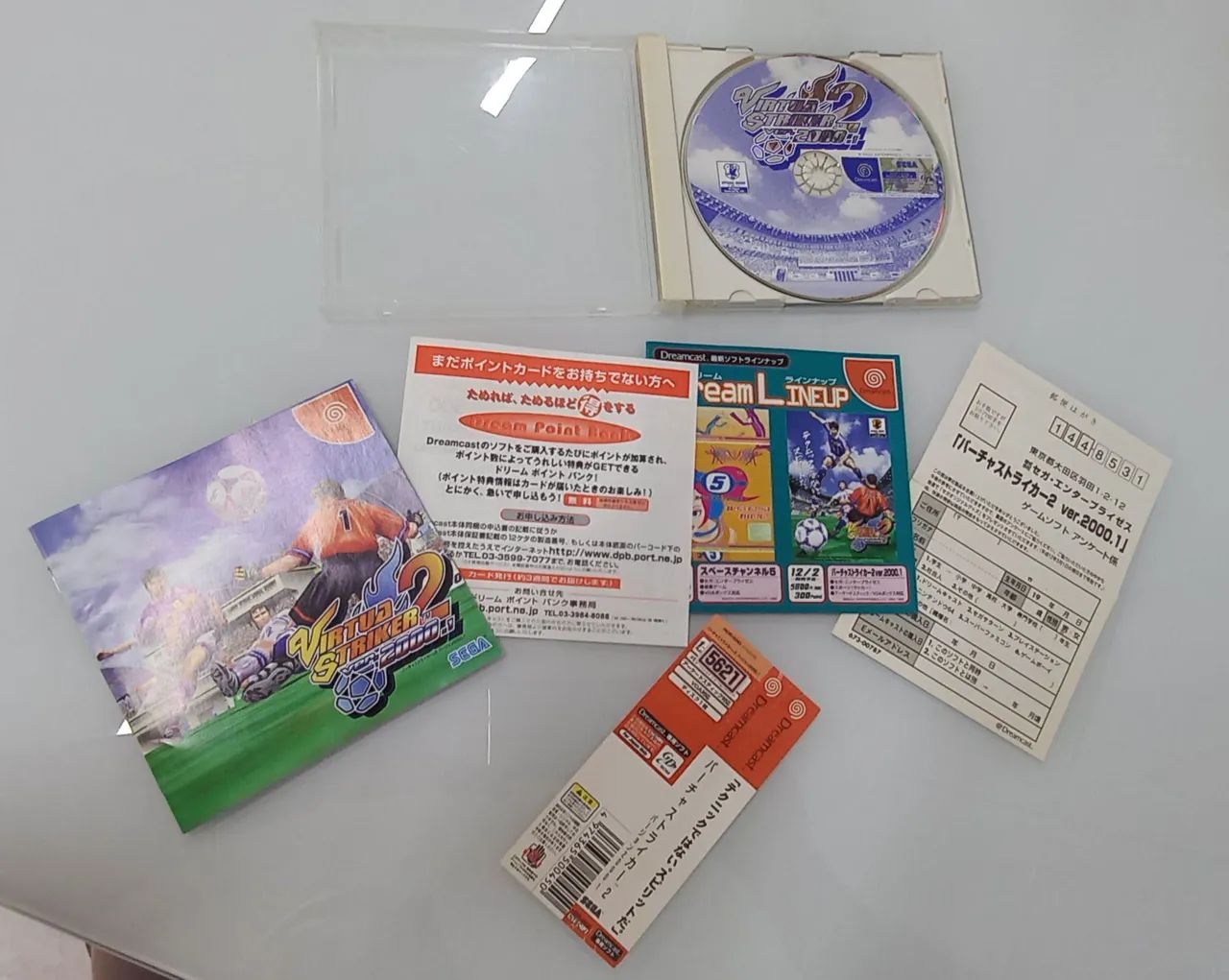 VIRTUAL STRIKER 2 DREAMCAST ORIGINAL COMPLETO  - Foto 4
