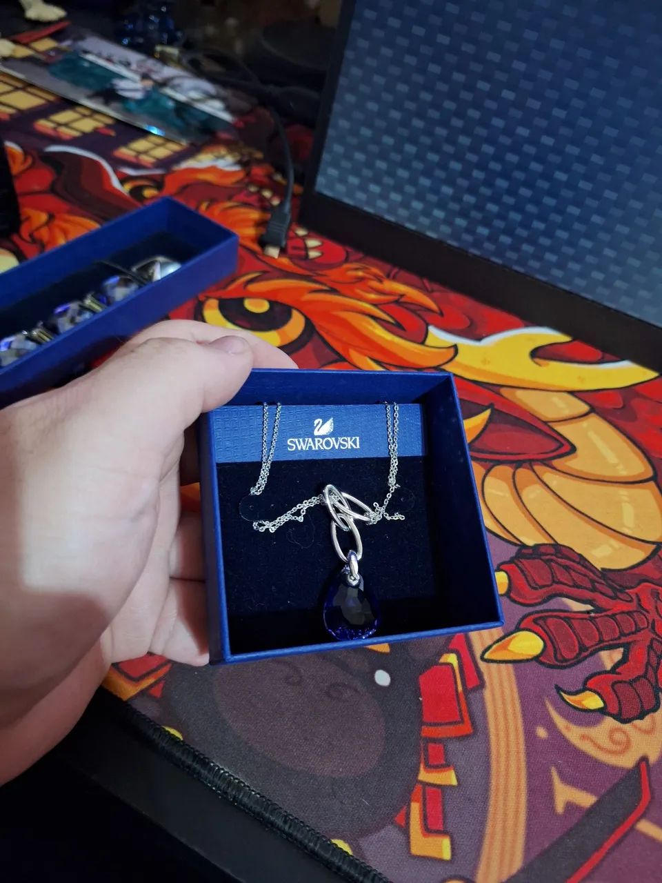 Conjuntos Swarovski azul - Foto 4