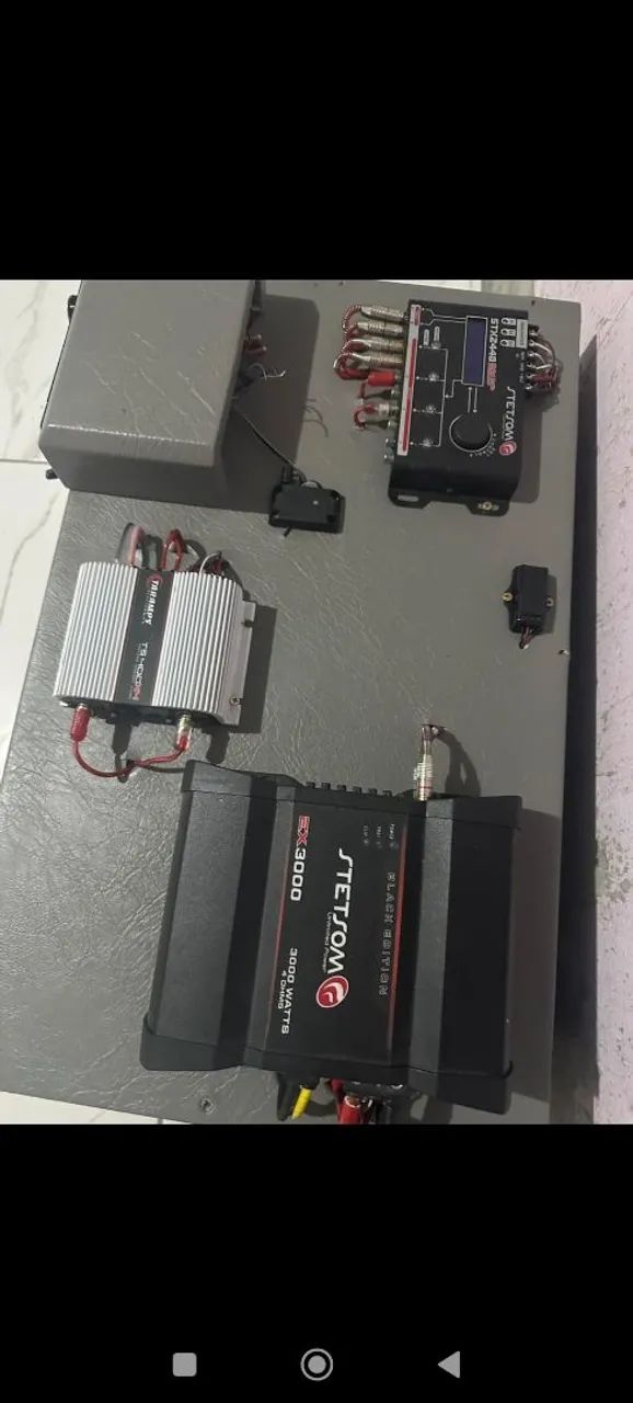 Vendo caixa trio de 15 polegadas completa  - Foto 2