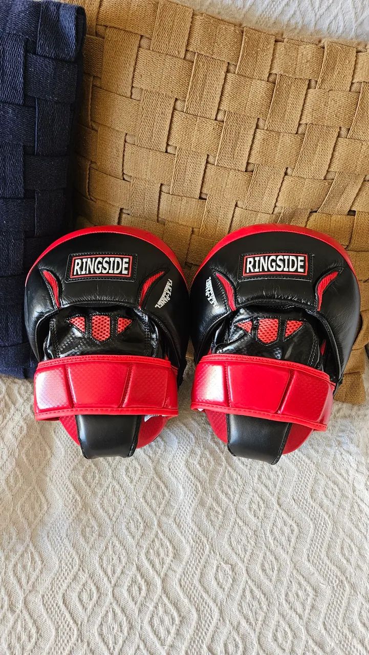 Manoplas de Boxe Ringside couro legítimo - Foto 2
