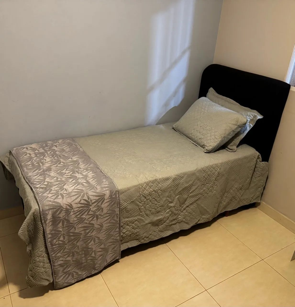 Cama box solteiro com cama inferior e cabeceira - Foto 3