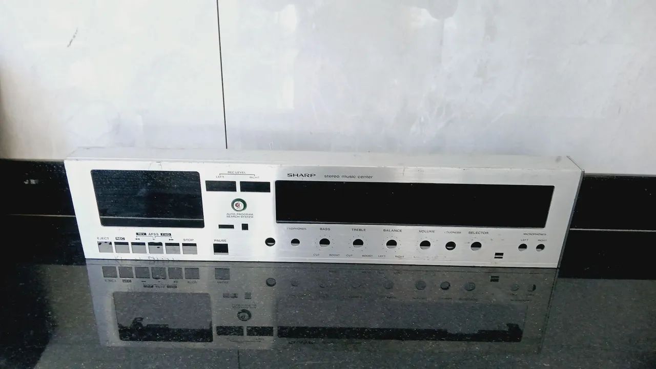 Painel frontal Vitrola Sharp Sg 220 - Foto 4
