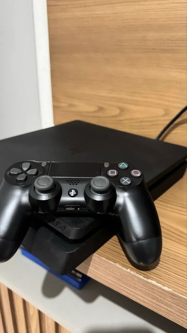 Ps4 + controle + jogos + bolsa ps4 - Foto 2