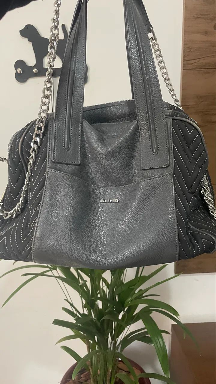 Bolsa em couro Datelli media
