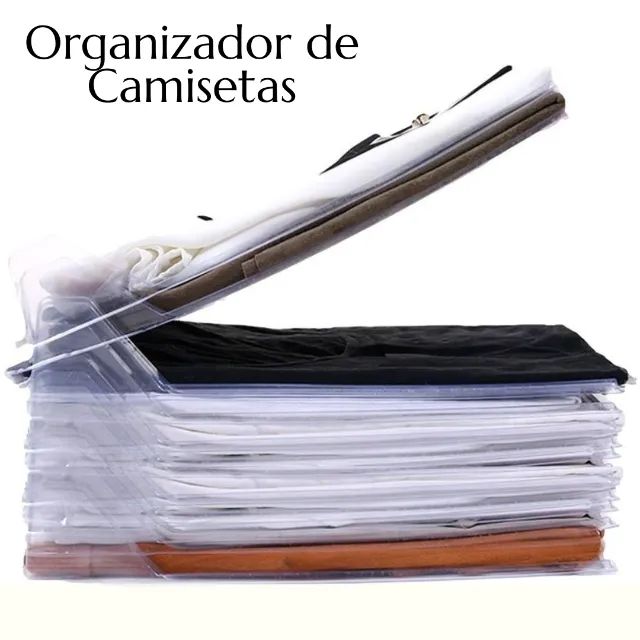 Kit - 10 Organizador de Camisetas _ CS53