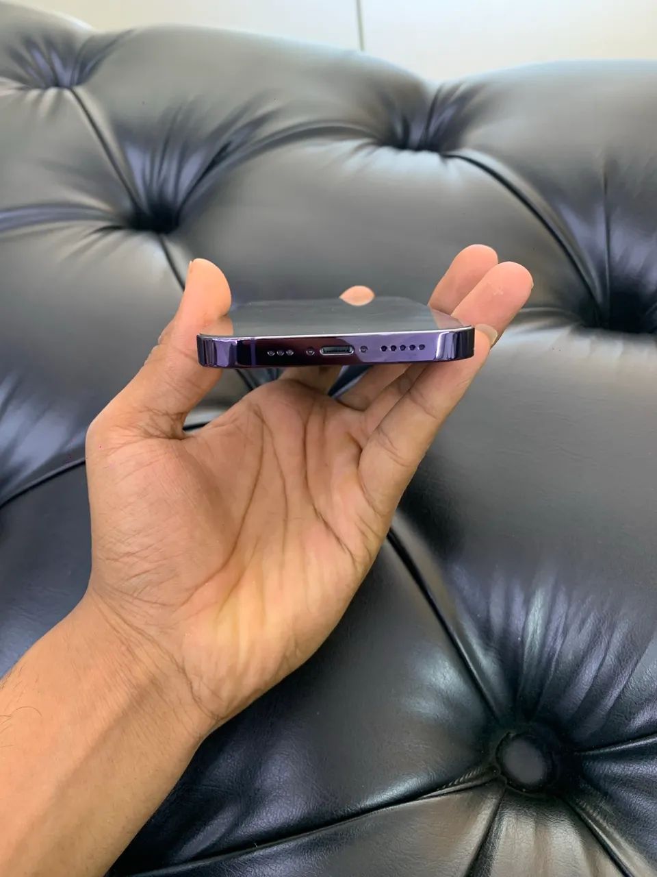 IPHONE 14 PRO EM OTIMO ESTADO, COM 128 GIGAS E FACE ID FUNCIONANDO  - Foto 5