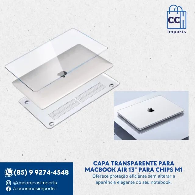 Capa Transparente MacBook Air13 M1 Chip