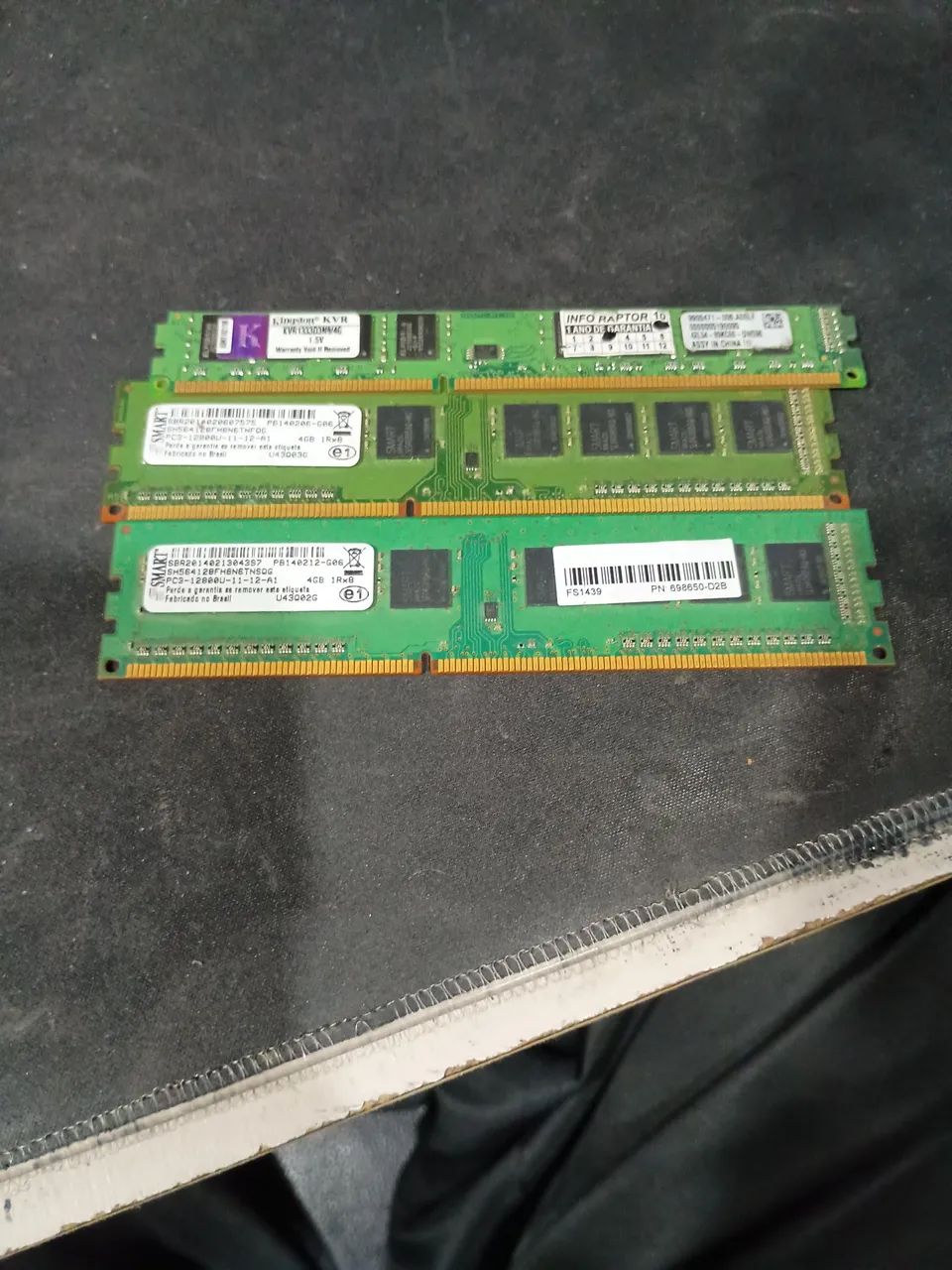 Lote de memória DDR3 4gb funcionando perfeitamente  - Foto 2