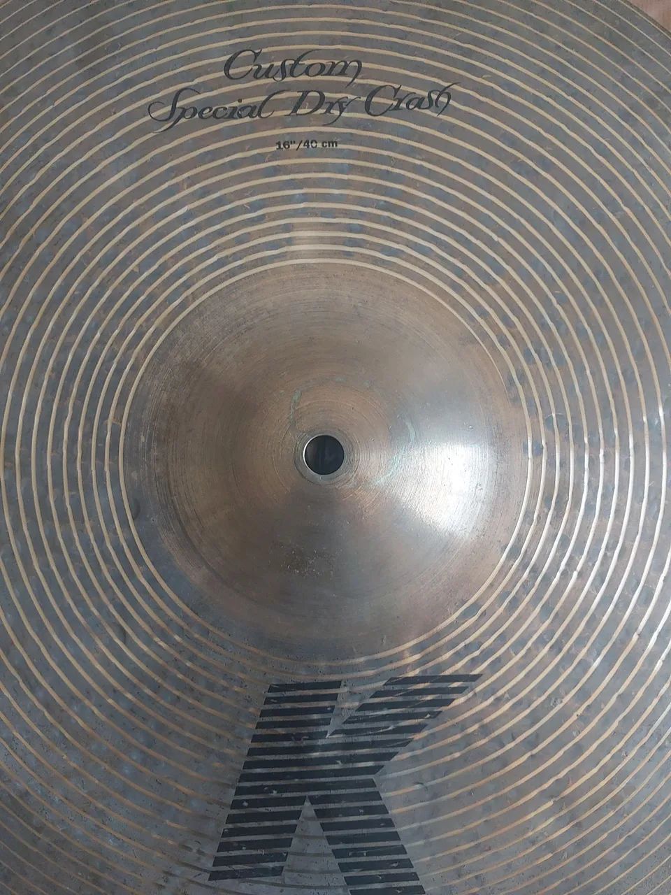 old K zildjian 16 1/4, 16 3/8 ペア kit-de-pratos-zildjian-k-