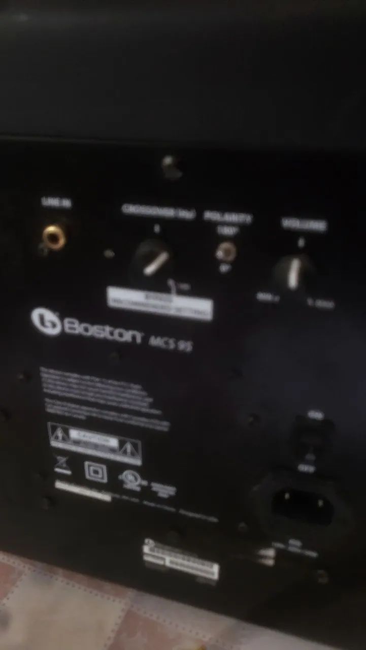 Vendo Subwoofer Boston novo  - Foto 4