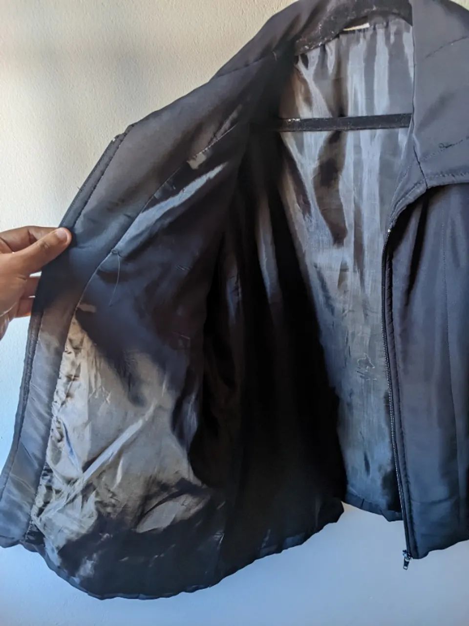 Casaco acolchoado com zíper frontal - Foto 2
