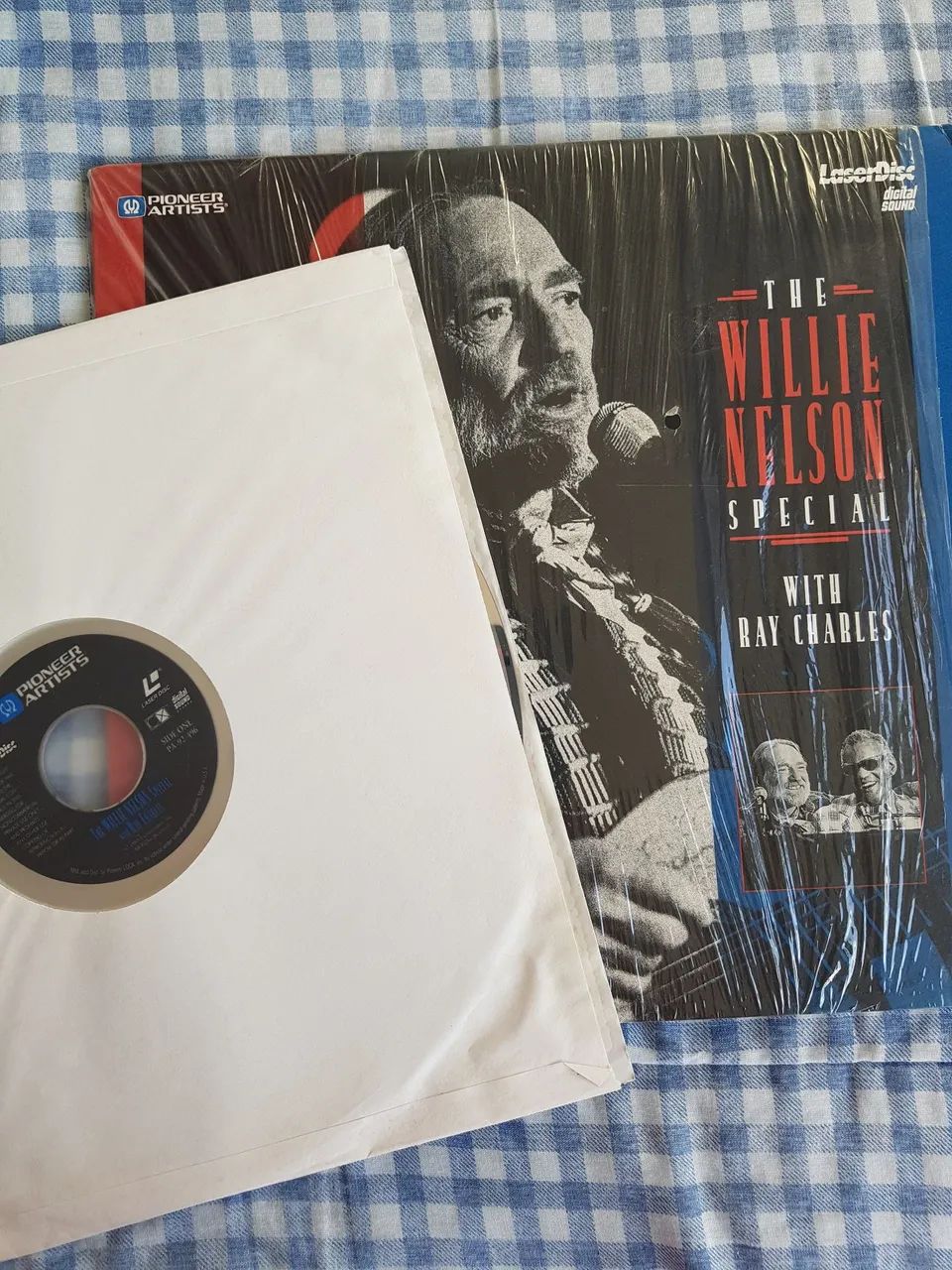 LD Laser Disc - Willie Nelson - Special with Ray Charles 1985 - Foto 3