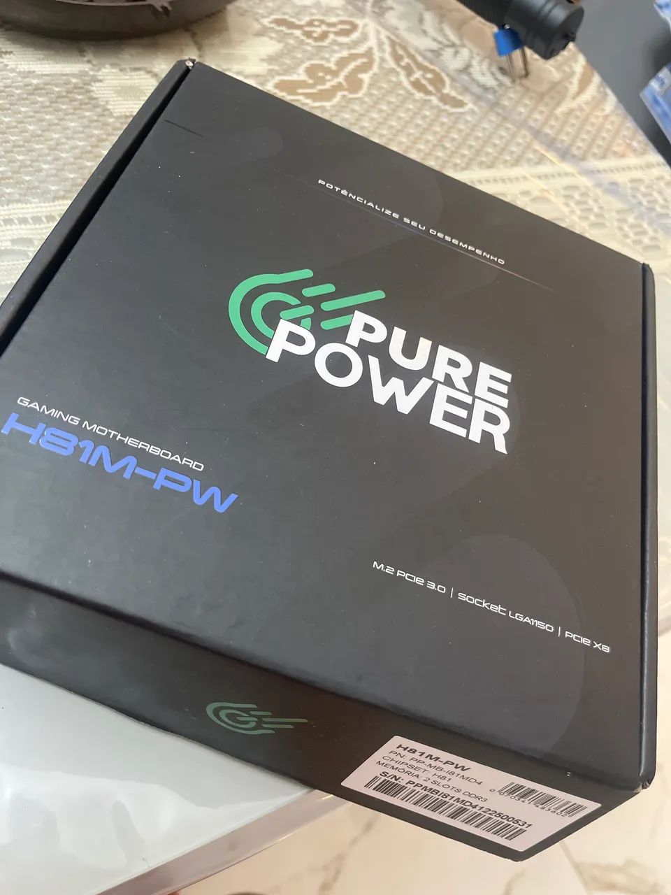 Placa mãe pure power