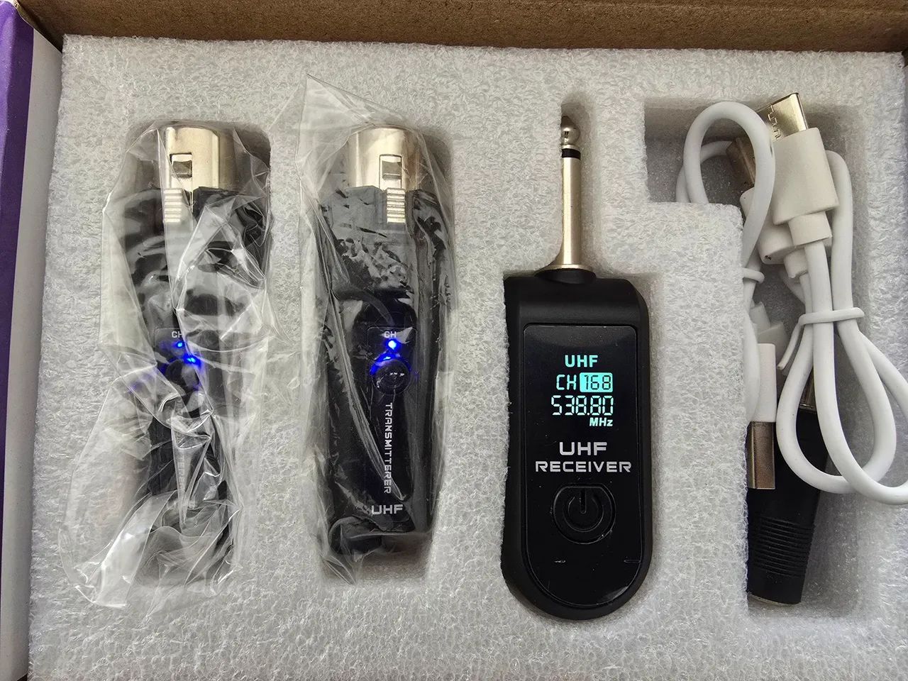 Adaptador sem fio wireless para microfone  - Foto 2