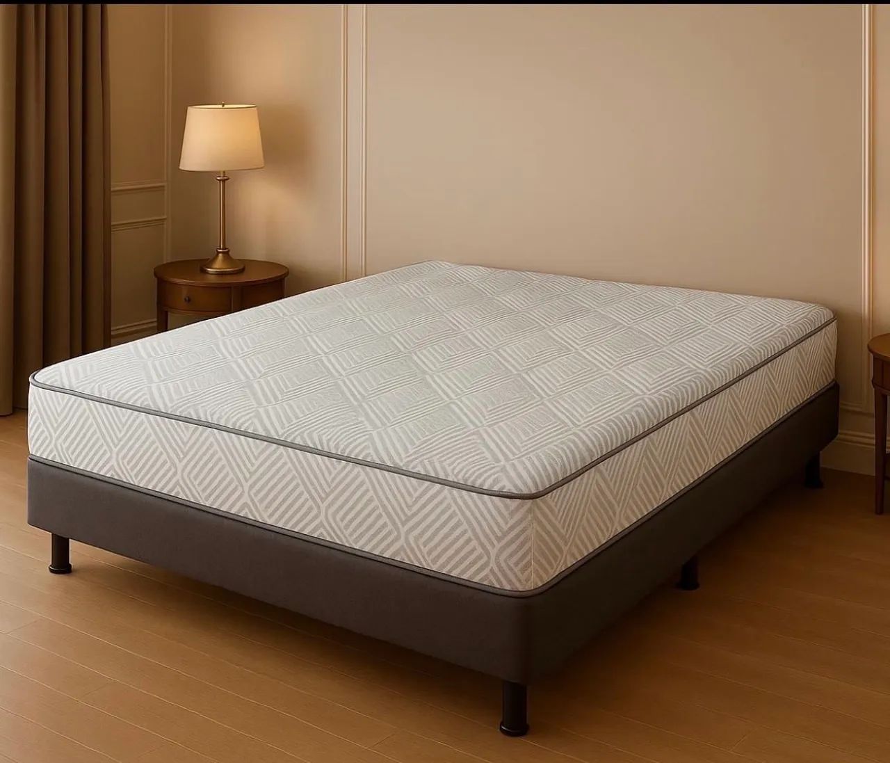 Cama casal D33 acoplada 