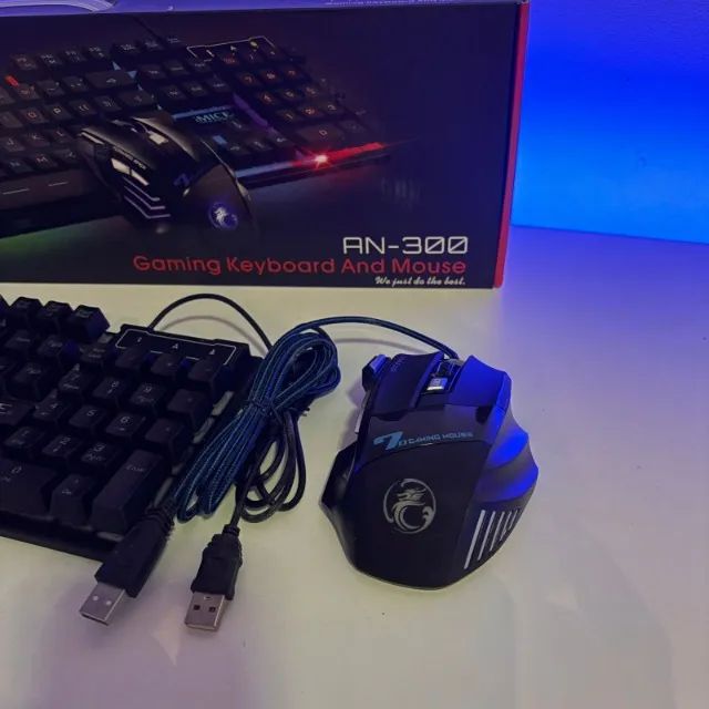 TECLADO GAMER COM FIO e MOUSE COM FIO  - Foto 2
