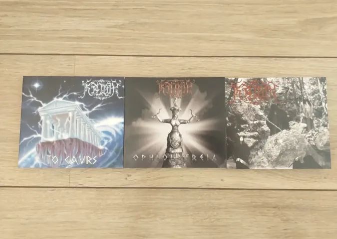 Cd Kawir Box 1993-2015 Black Metal - Foto 3