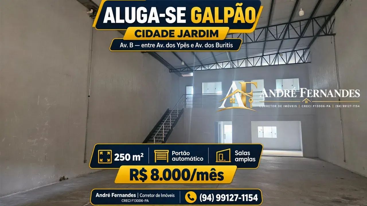GALPÃO PARA LOCAÇÃO NO CIDADE JARDIM - Foto 3