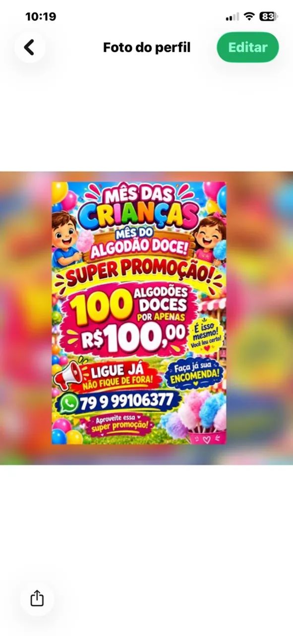 Algodão doce 
