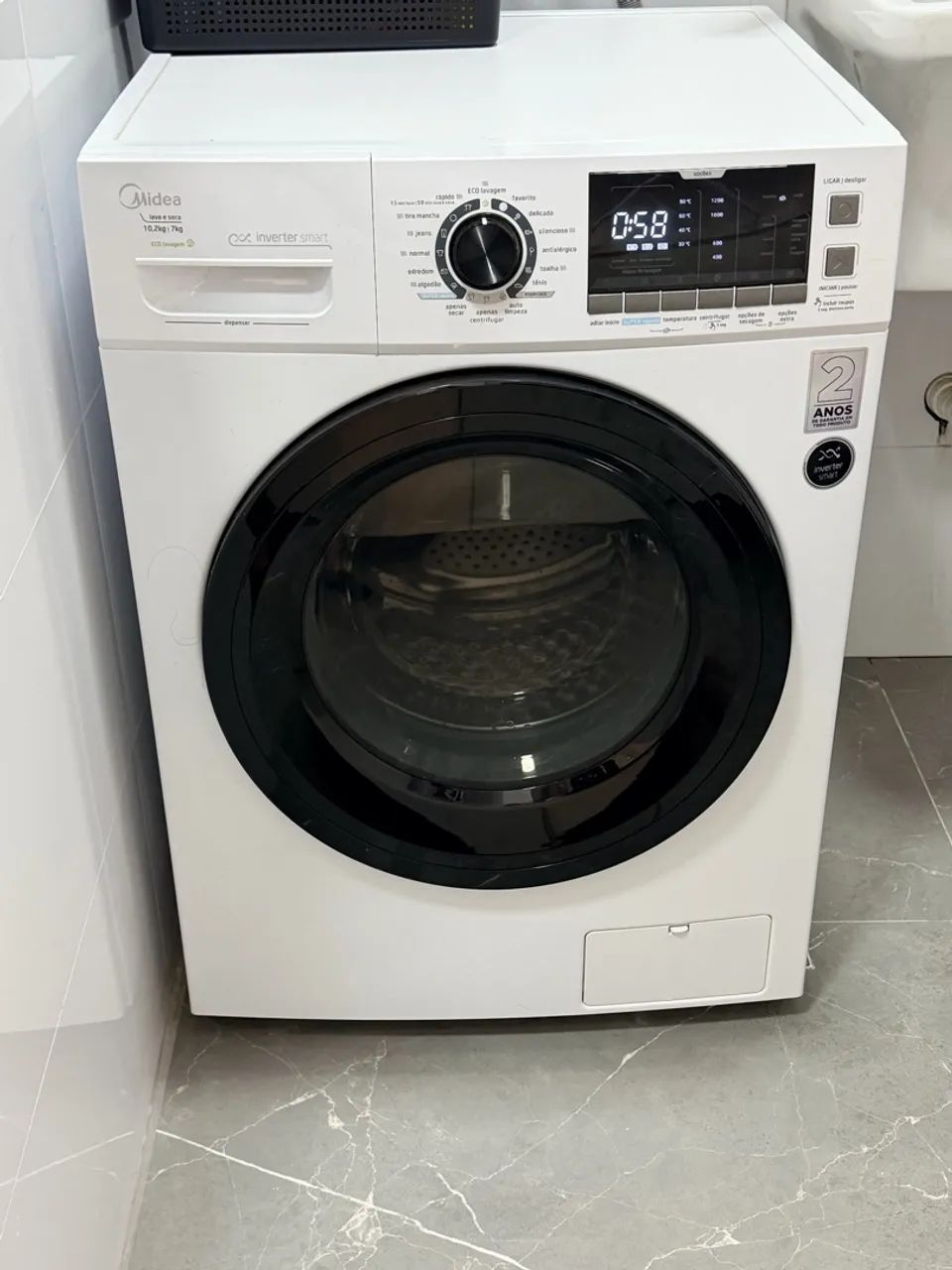Máquina lava e seca Midea 