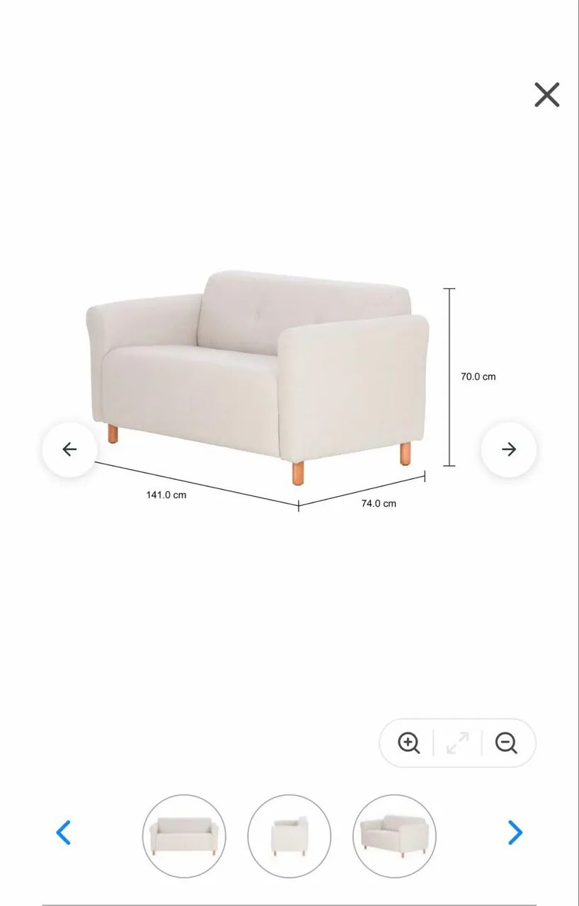 Sofá Tok&Stok novo - entregue recentemente | R$ 700