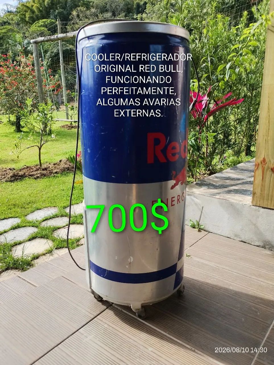 GELADEIRA/COOLER RED BULL