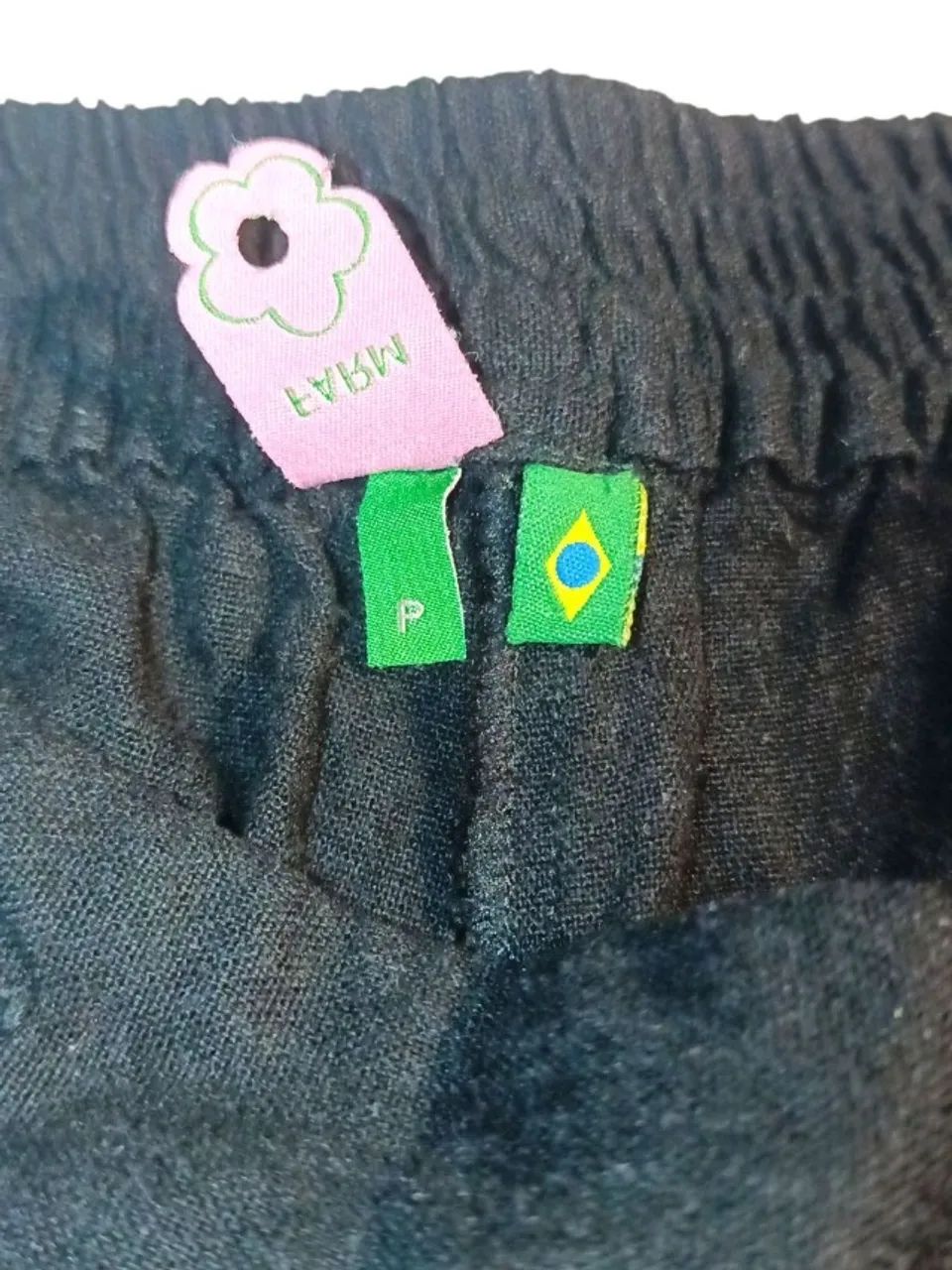 Short FARM preto TAM. P (USADO) - Foto 3
