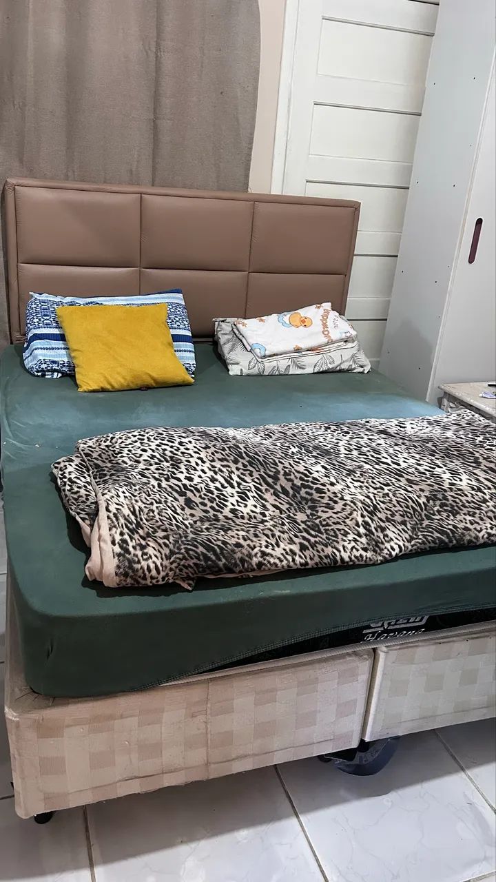 Cama com cabeceira NÃO ENTREGO  - Foto 3