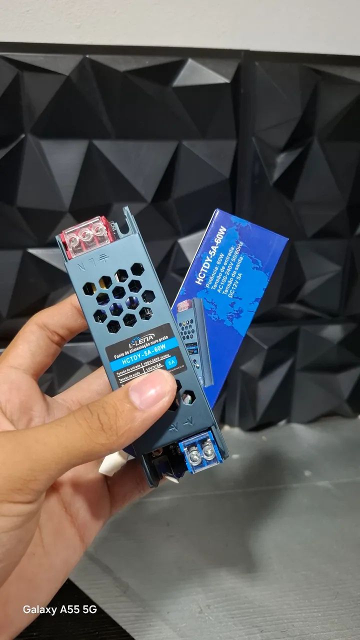Fonte de alimentação 12v 5A - Foto 3