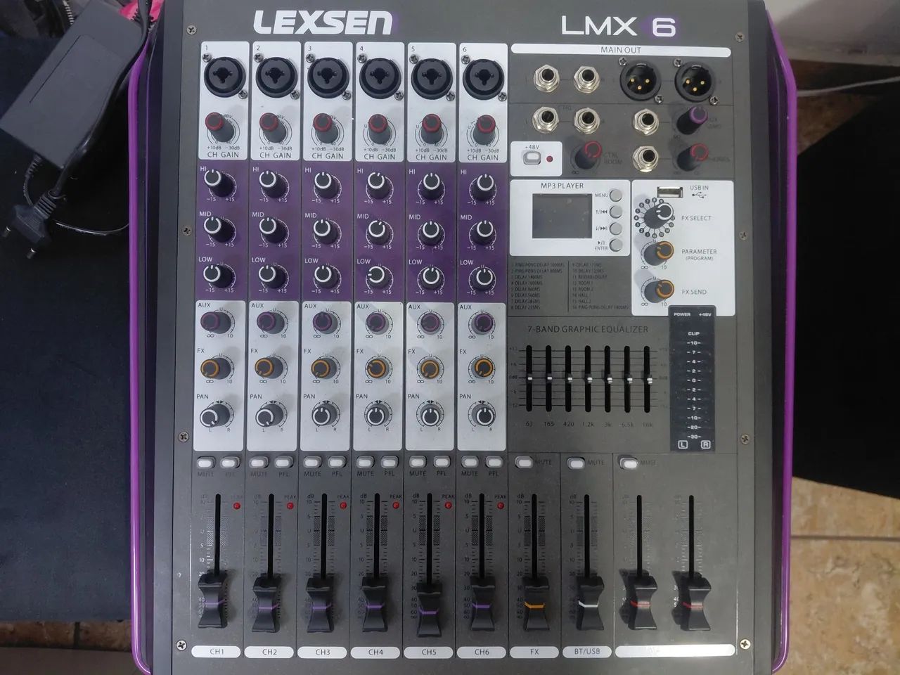 Mesa de som lexsen Lmx 6 - Foto 2