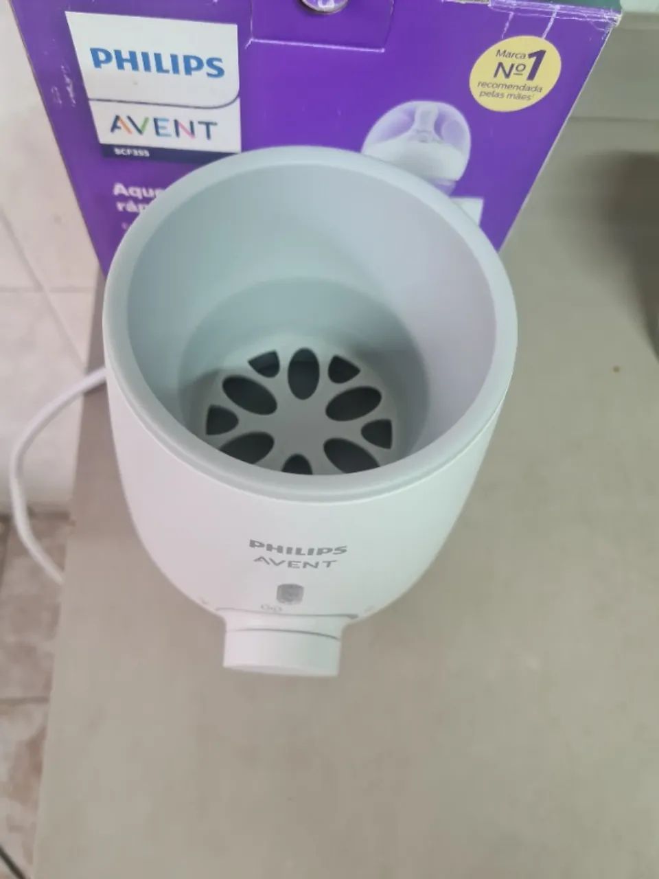 Aquecedor de mamadeiras Philips Avent 127v - Foto 2