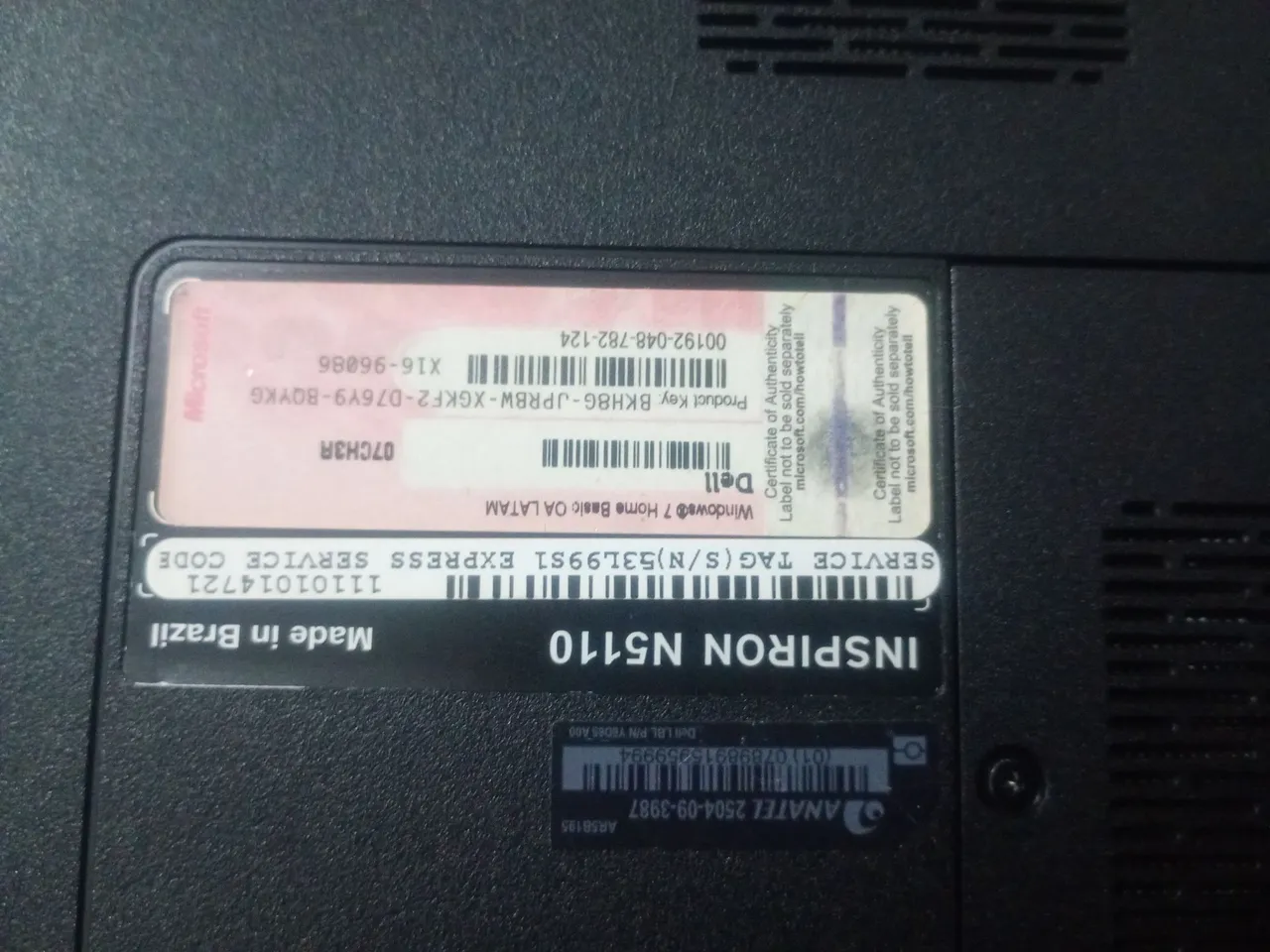 dell inspiron n5110
