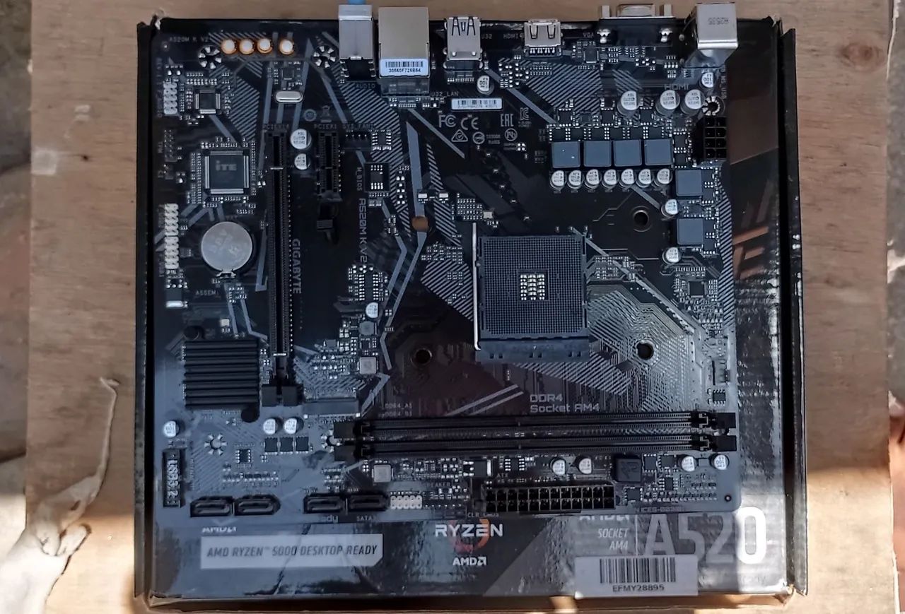 Placa Mae A520M K V2 - Foto 2