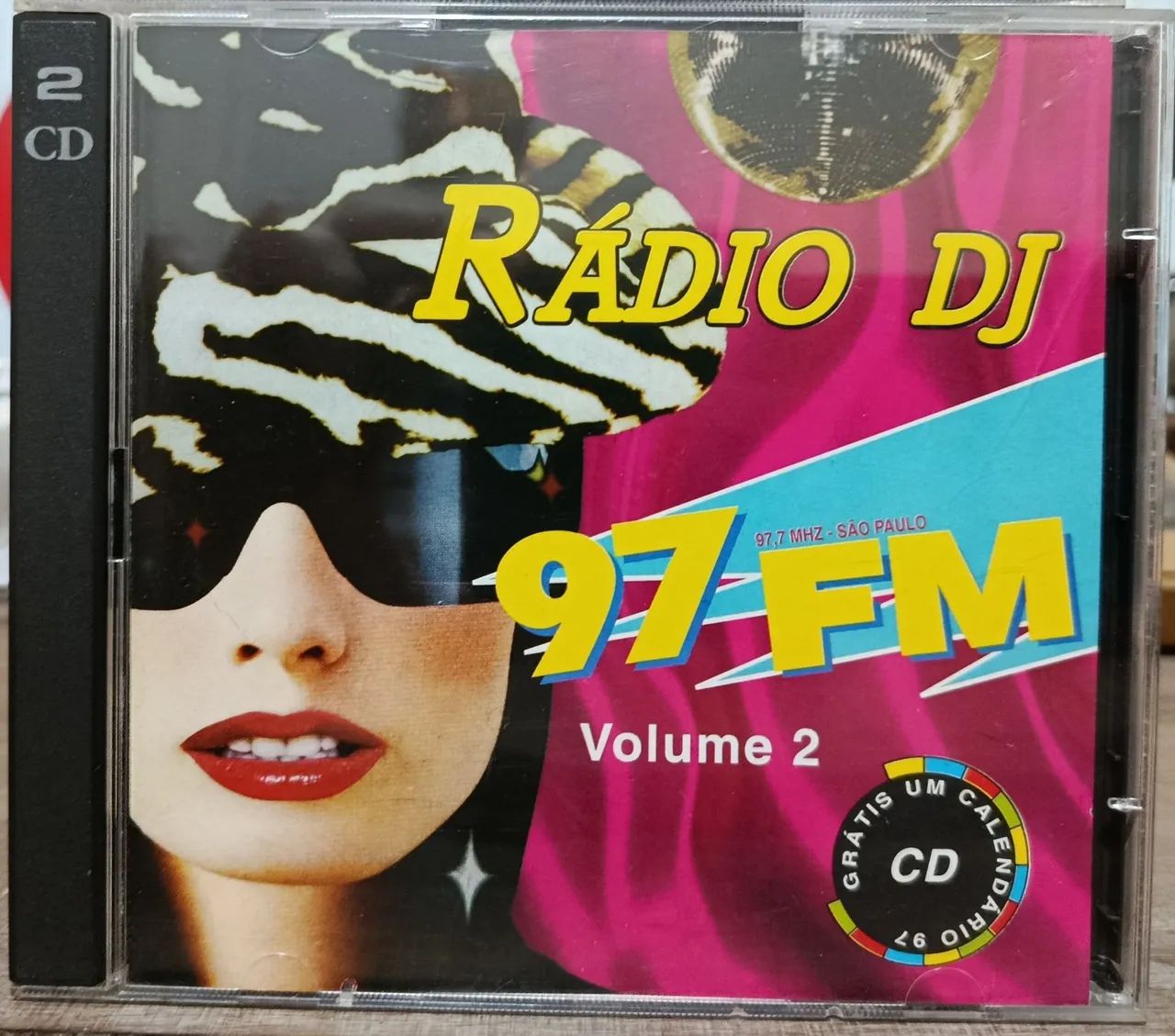 CD Rádio DJ 97 FM volume 2 - com CD calendário 