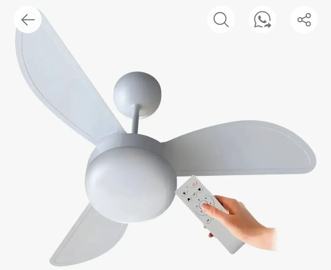 Ventilador de teto