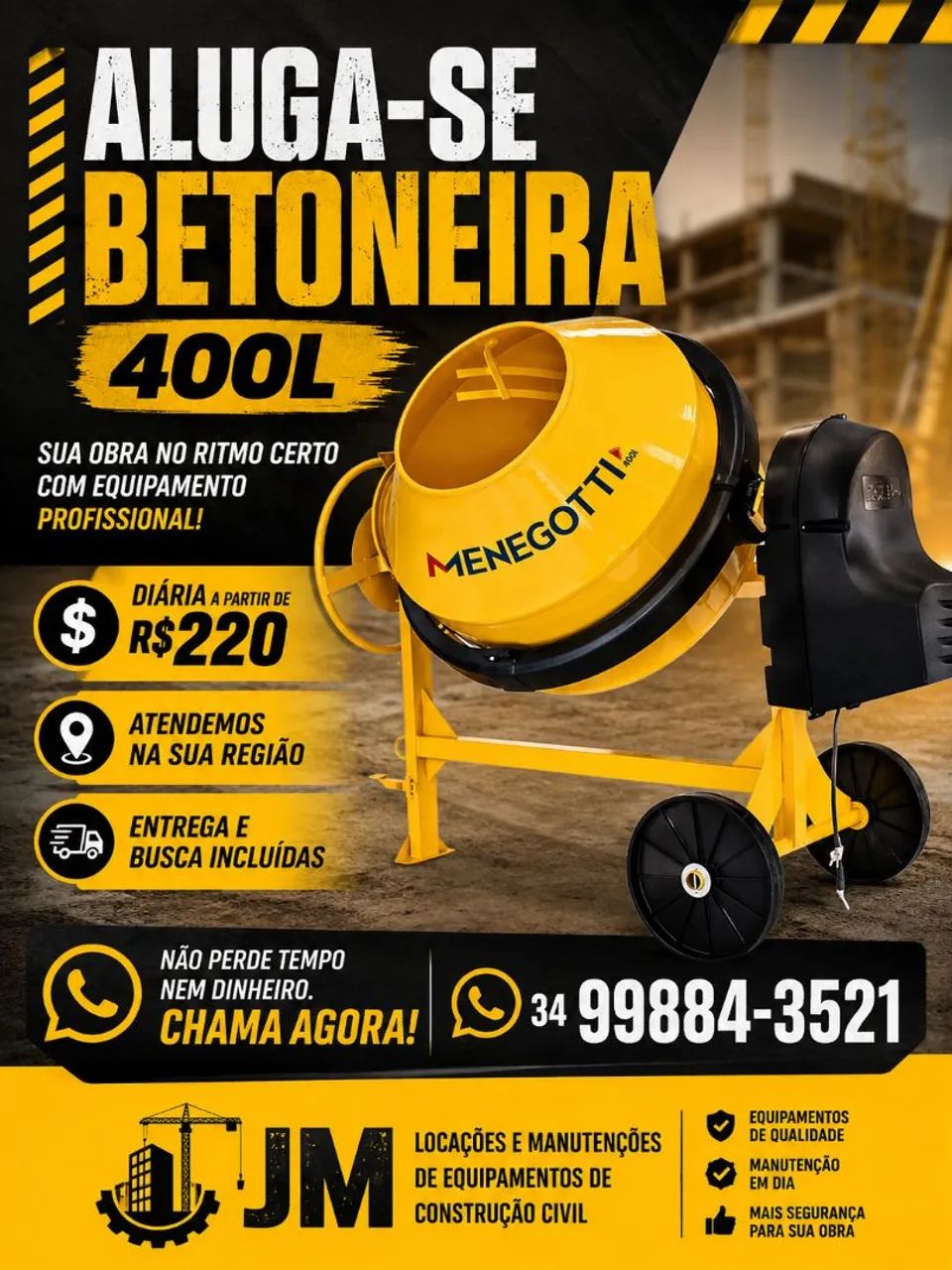 Manutenção e locações