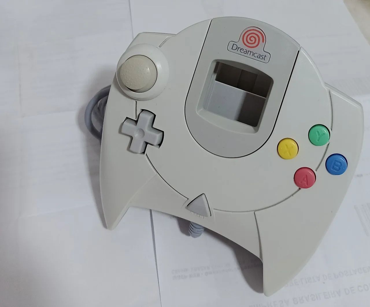 Controle Original Sega Dreamcast branquinho