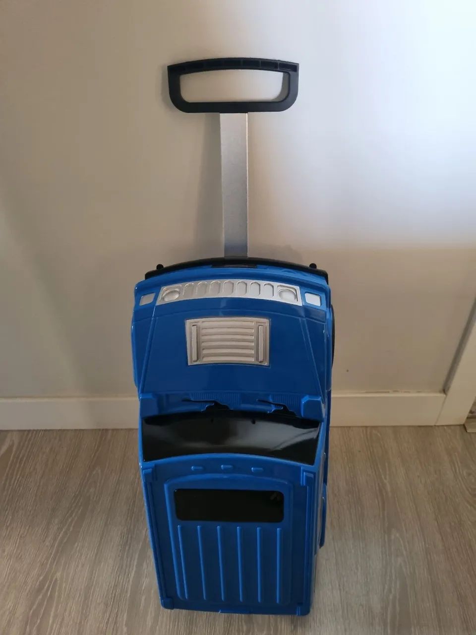 Mala infantil de carro azul