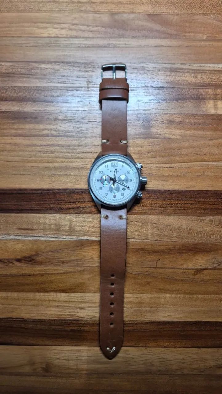 Relógio Fossil Branco com coleção de pulseiras - Foto 2