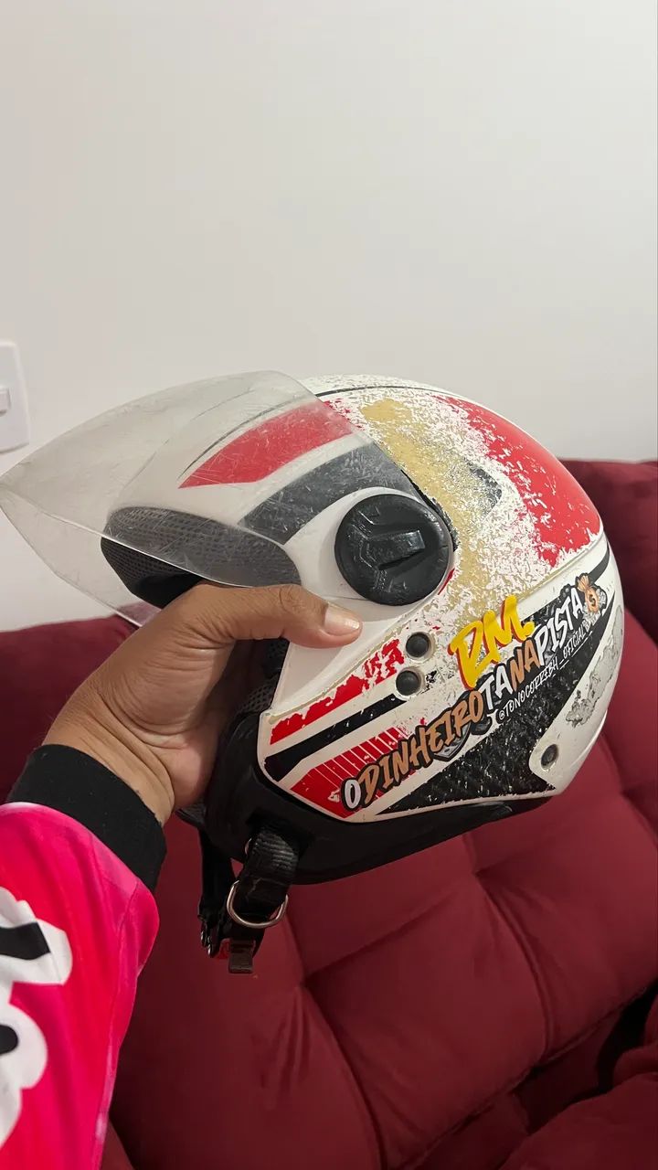 Capacete Honda HJN - Foto 5