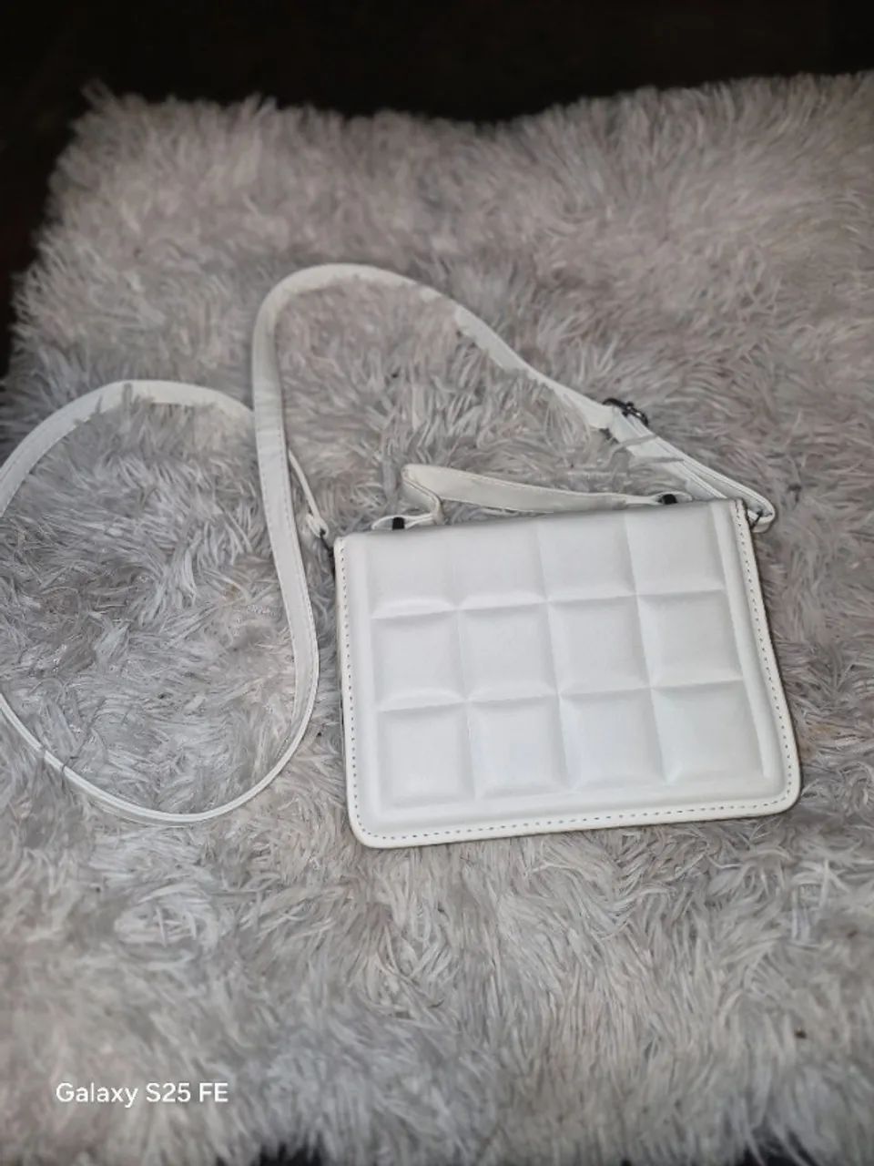 bolsa de chocolate branco