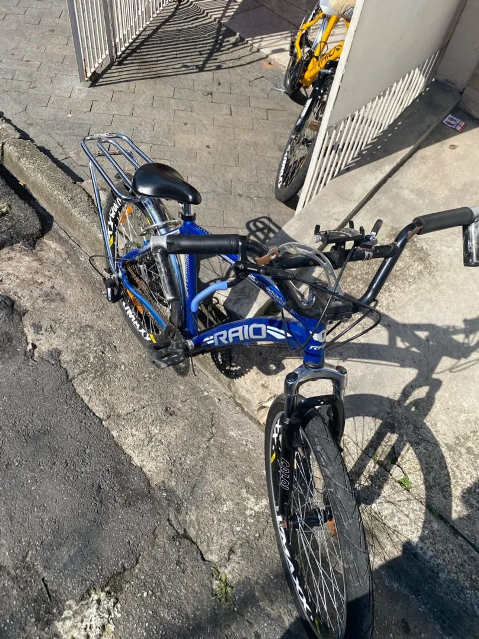 Bike raio aro 24 azul - Foto 4
