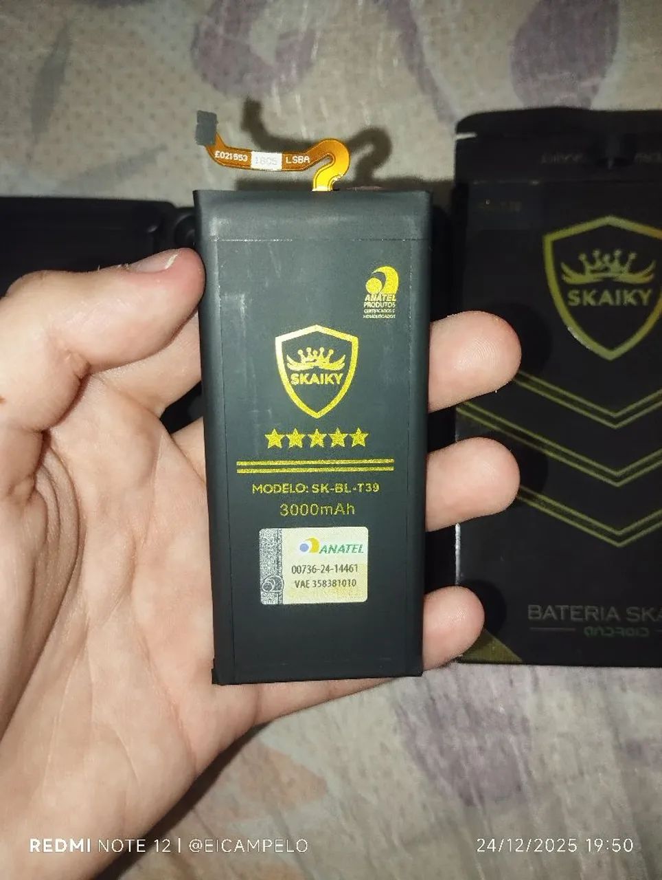 Bateria Skaiky - Foto 2