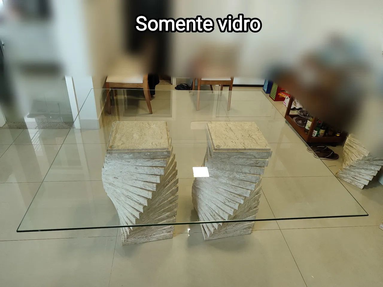 Tampo de vidro 140x140