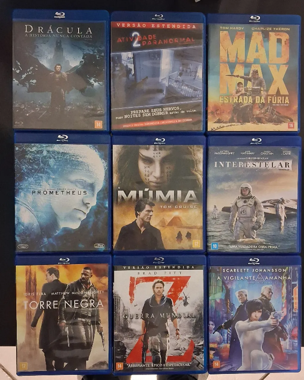BLU-RAY R$ 50 CADA - DVD, Blu-Ray e Vídeo Cassete - Barreto