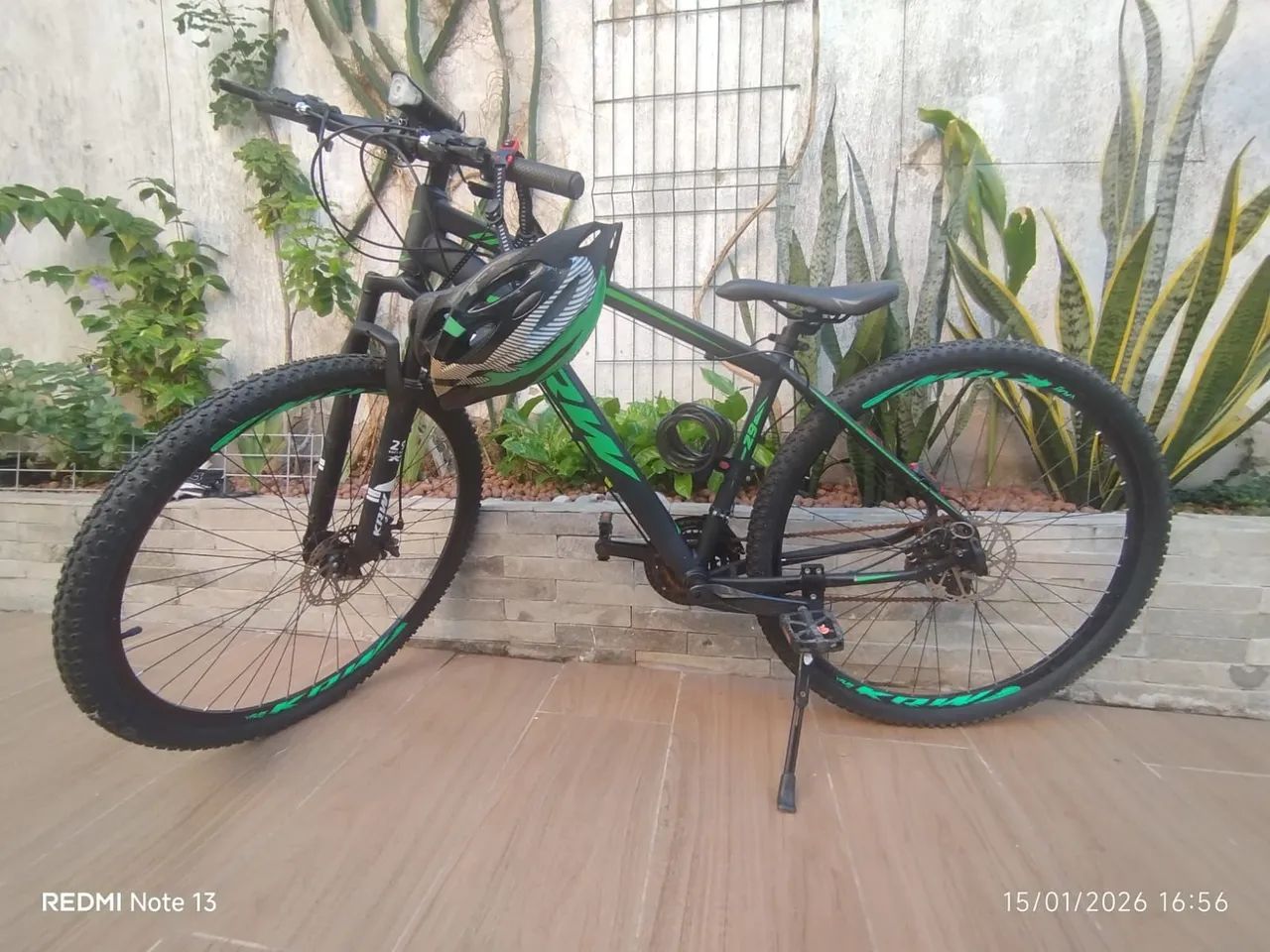 Bicicleta Aro 29 com acessórios de passeio. - Foto 3