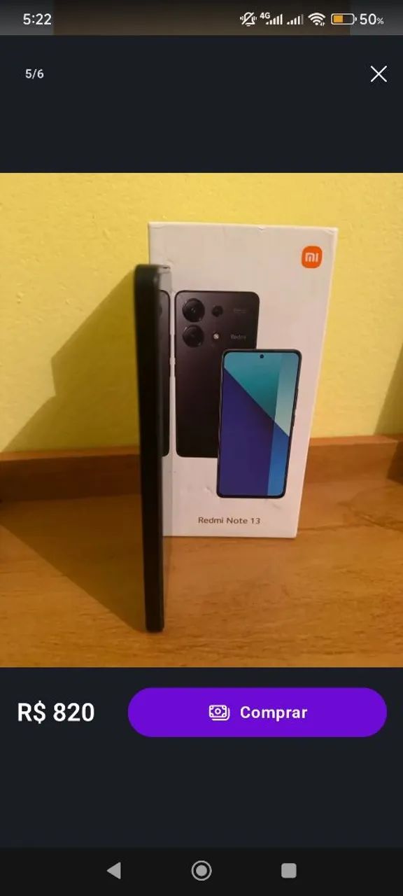 Xiaomi Redmi note 13 6/128GB venda ou troca. - Foto 4