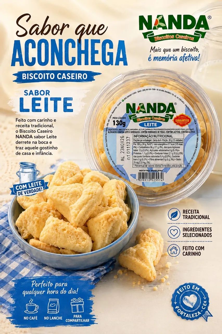 8 POTES BISCOITOS AMANTEIGADOS  - Foto 3